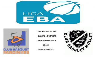 INICI DEL C.B. PARDINYES A LA LLIGA EBA 2016-2017