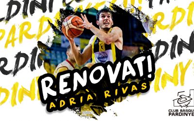 Adrià Rivas, un any més de groc i negre