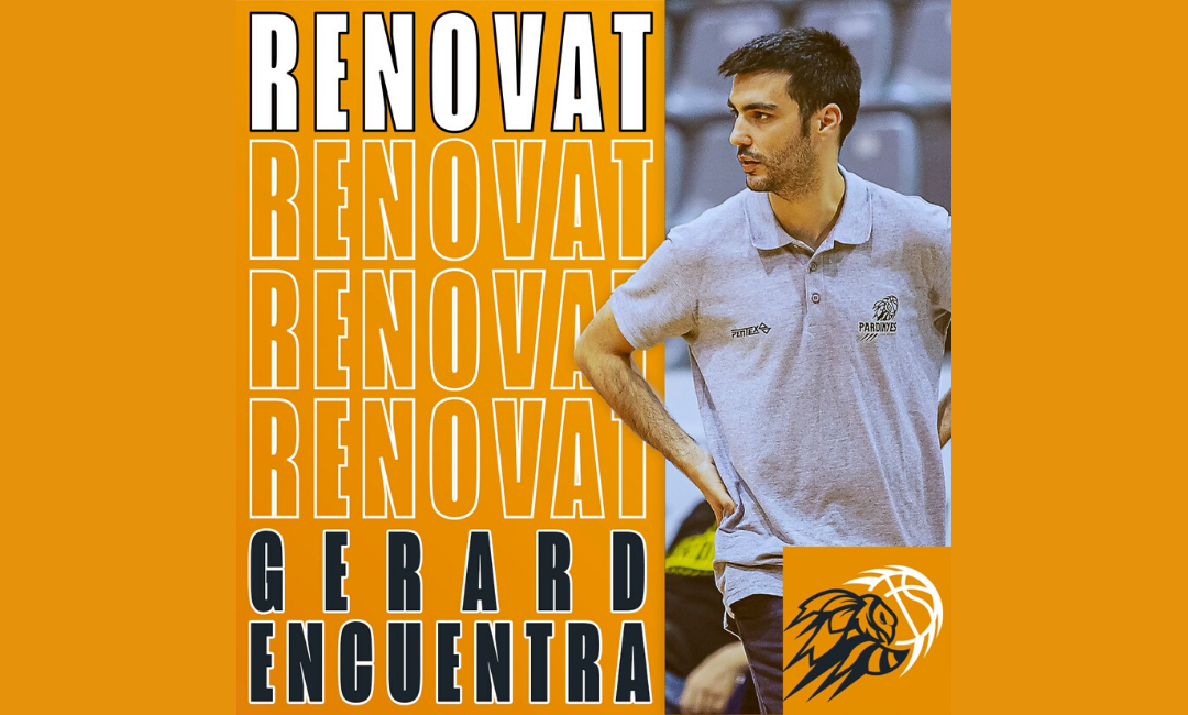 Gerard Encuentra renova amb el CB Pardinyes